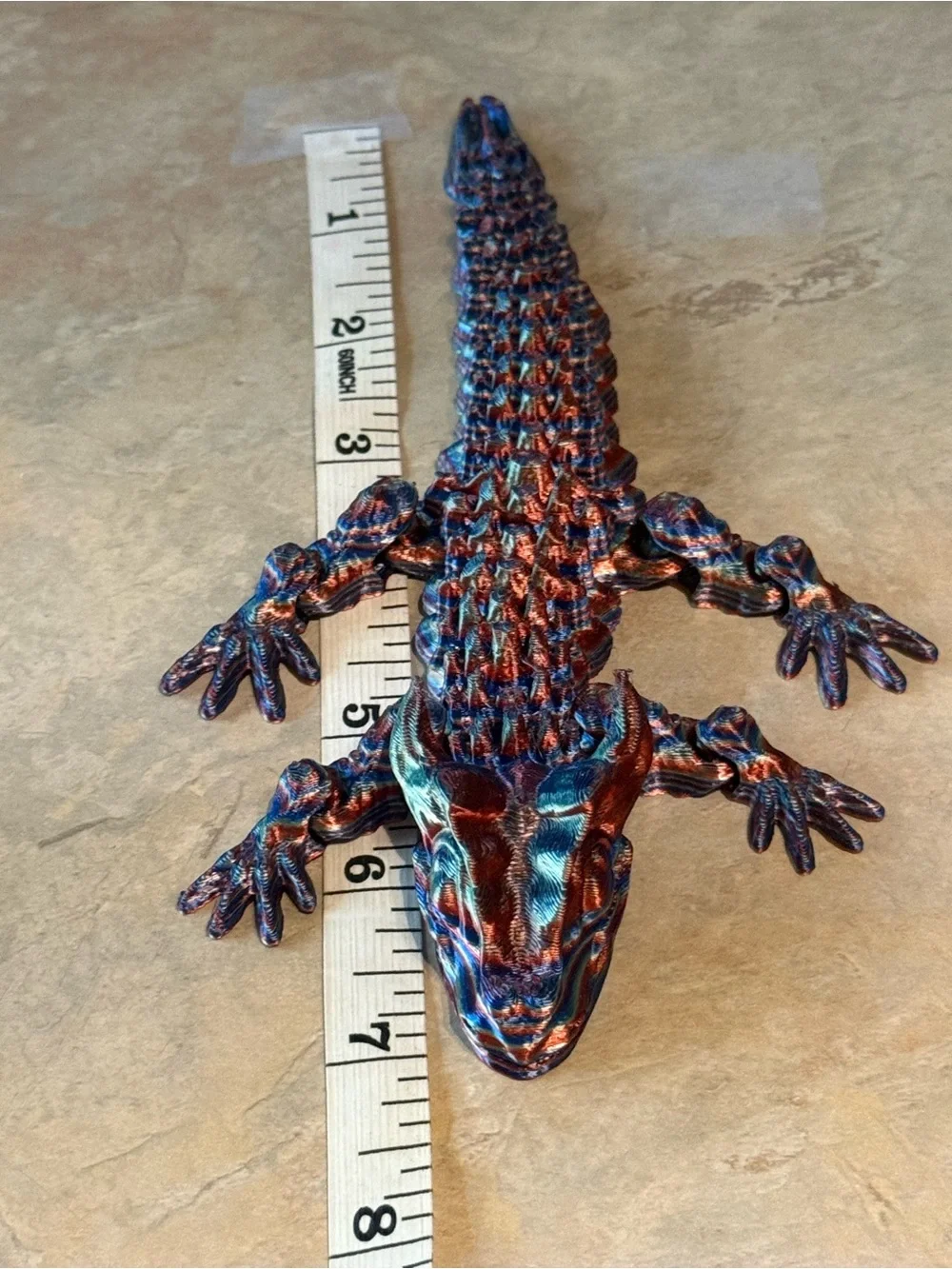 Multicolor 3-D Printed Movable Dragon 🐉